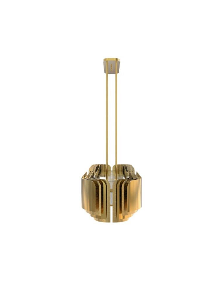 Vaughan Chandelier in Gold and Brass For Sale at 1stDibs
