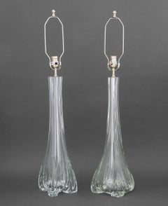 Vaughan Designs Glass Column Lamps, 2