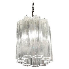Vaughan Designs Lymington Chandelier: Modern Steel & Glass