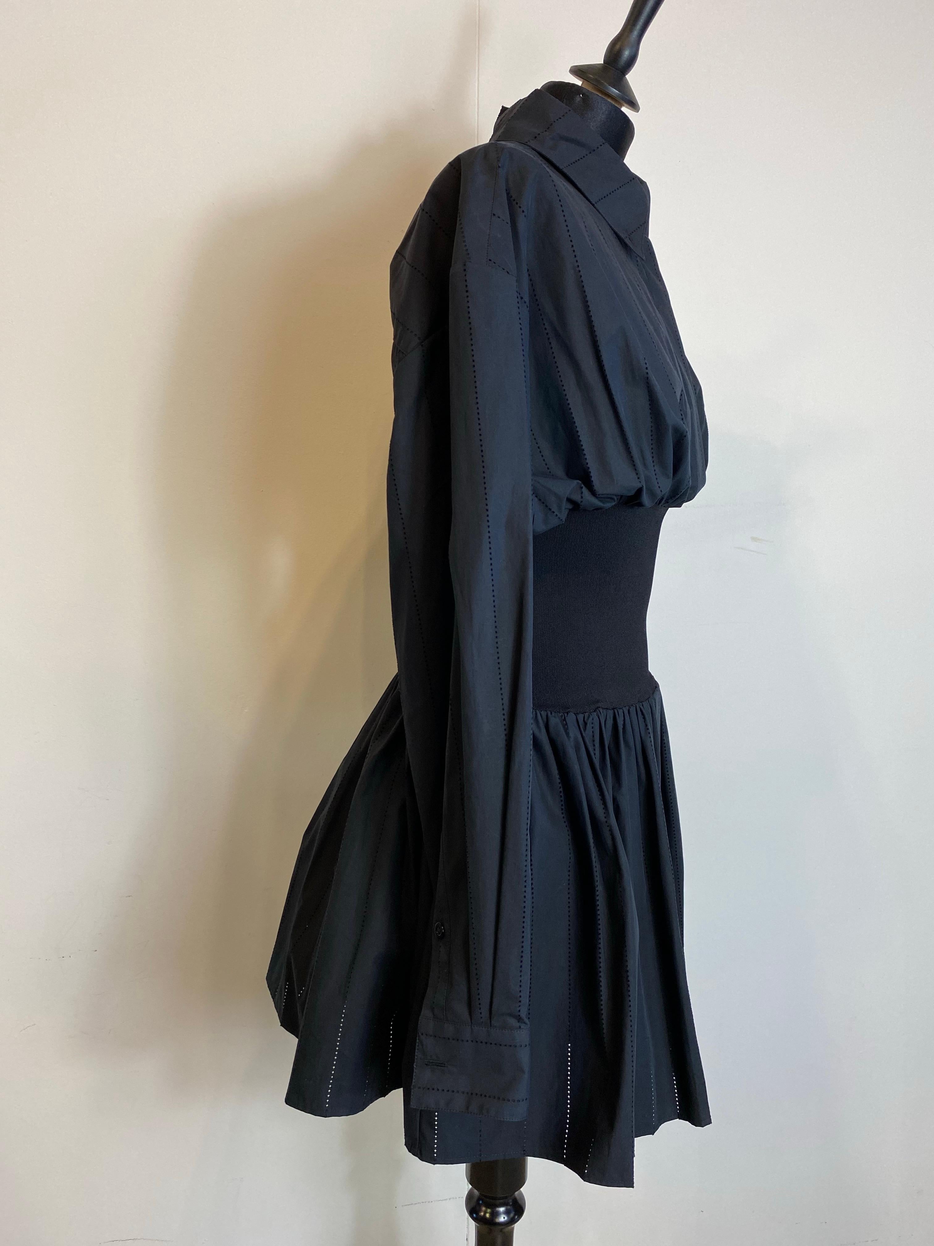 Hemdblusenkleid von Vauthier im Zustand „Hervorragend“ im Angebot in Carnate, IT