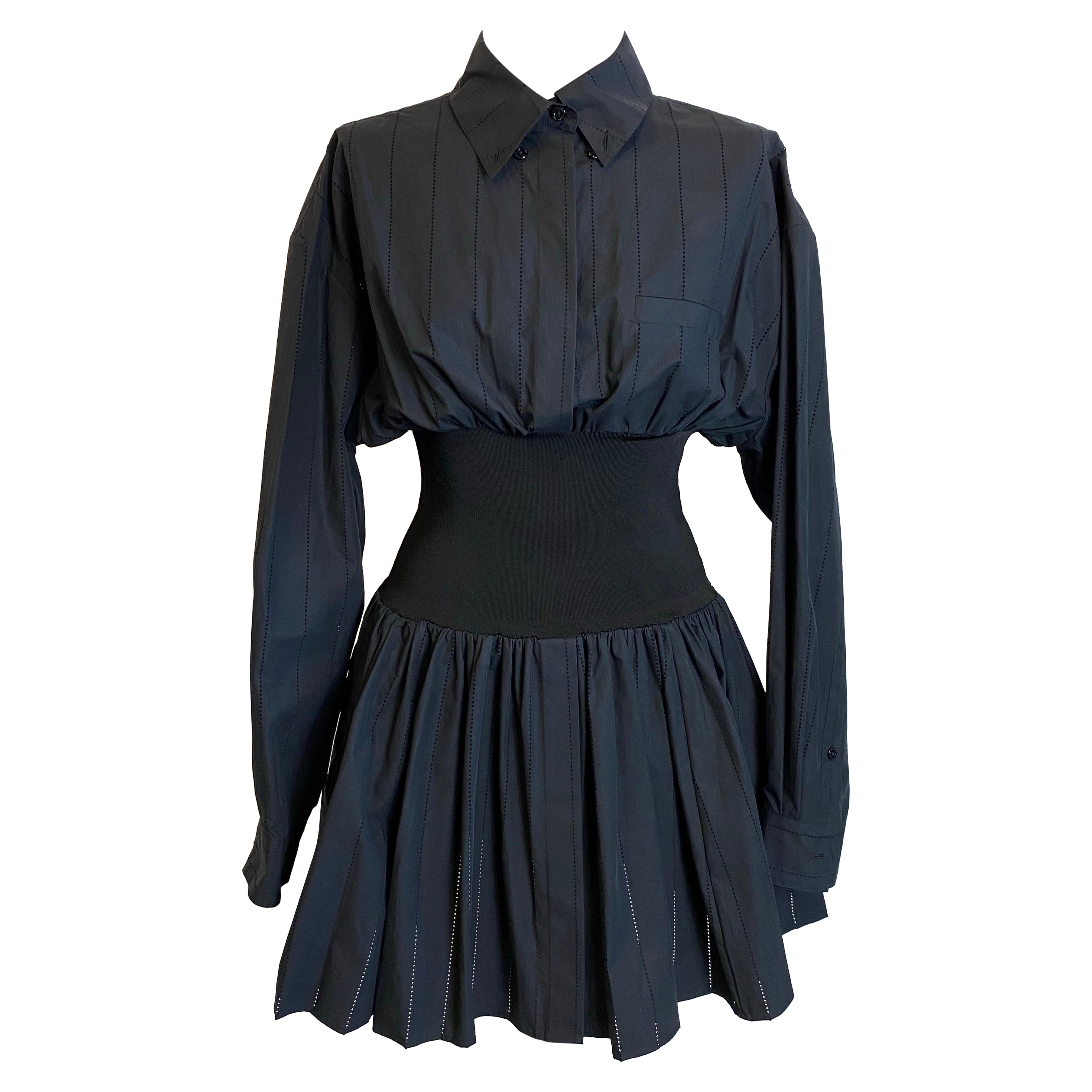 Hemdblusenkleid von Vauthier im Angebot