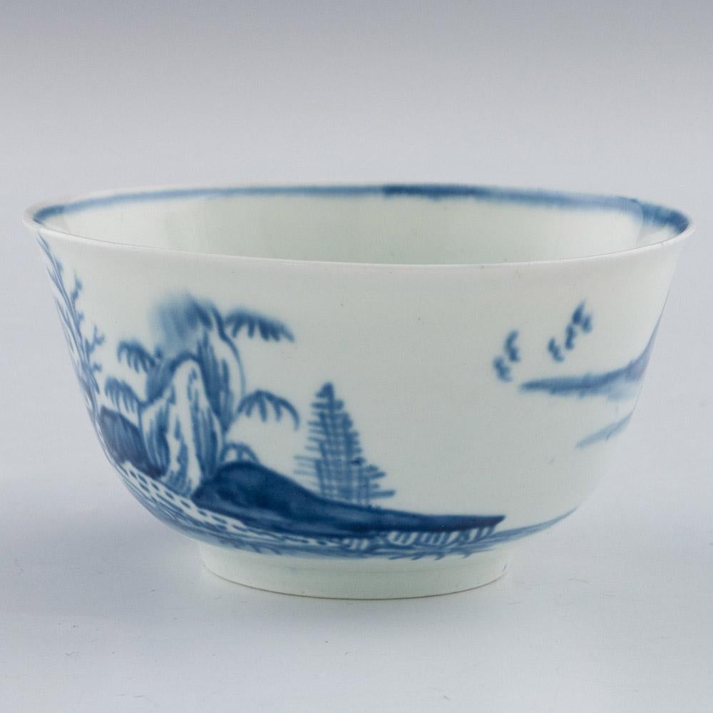Vauxhall Porcelain Tea Bowl and Saucer 1755-60 4