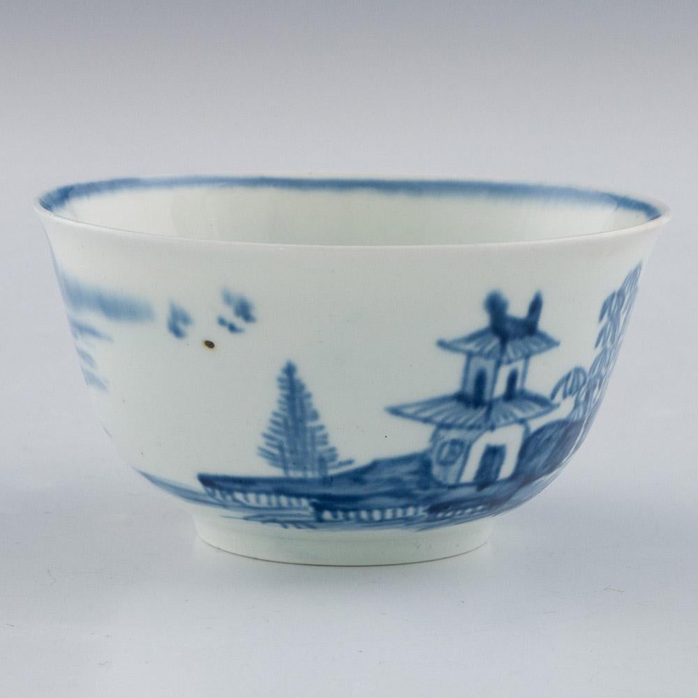 Vauxhall Porcelain Tea Bowl and Saucer 1755-60 2