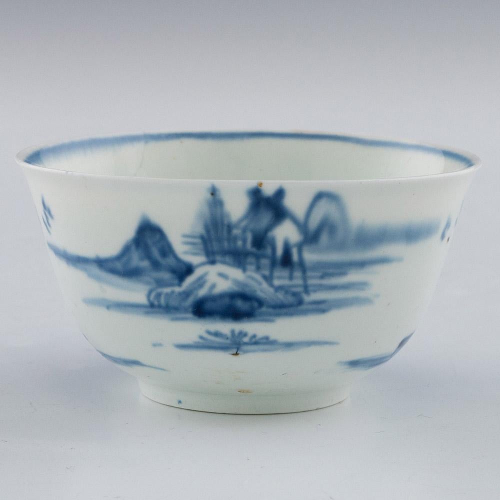 Vauxhall Porcelain Tea Bowl and Saucer 1755-60 3