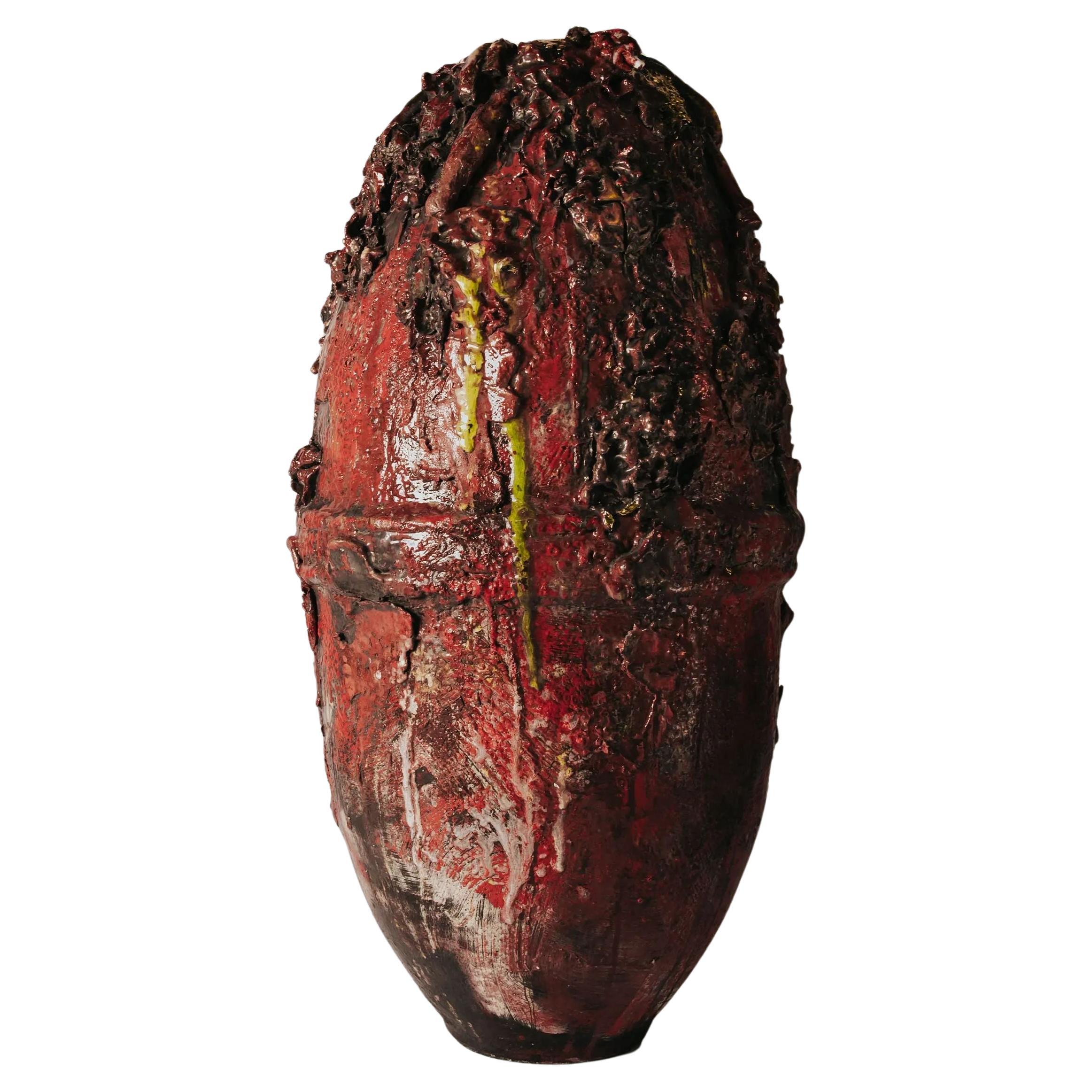 Vaza Wabi Ceramic Jar by Makhno