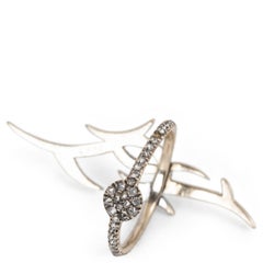 VBH 18k Weißgold & DIAMANT TATTOO Ring 7.25