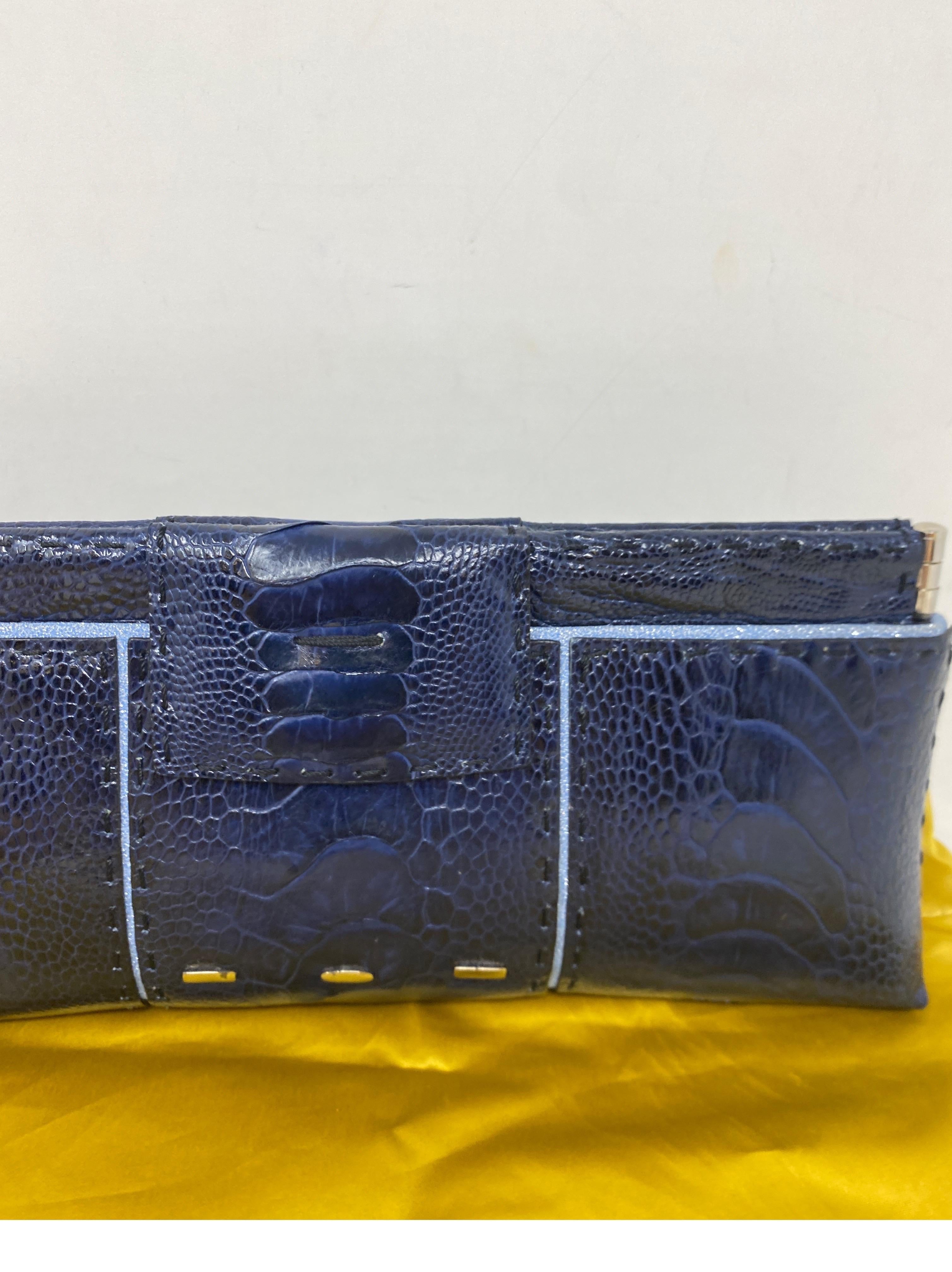 VBH Exotic Alligator Clutch Bag  In Excellent Condition In Athens, GA