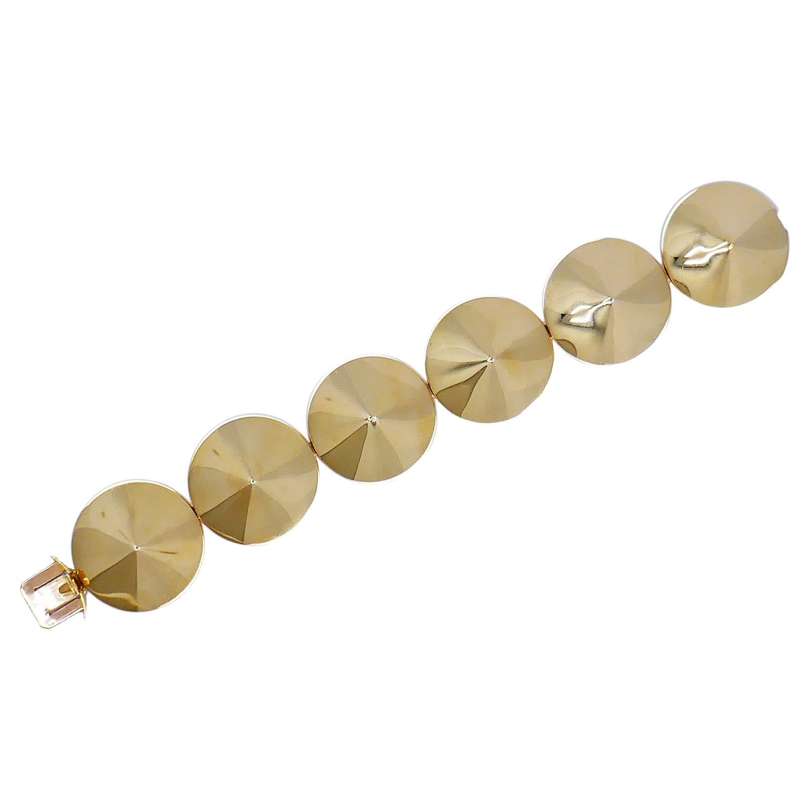 VCA Bracelet Chapeau Chinois  18k Gold Van Cleef & Arpels Estate Jewelry For Sale