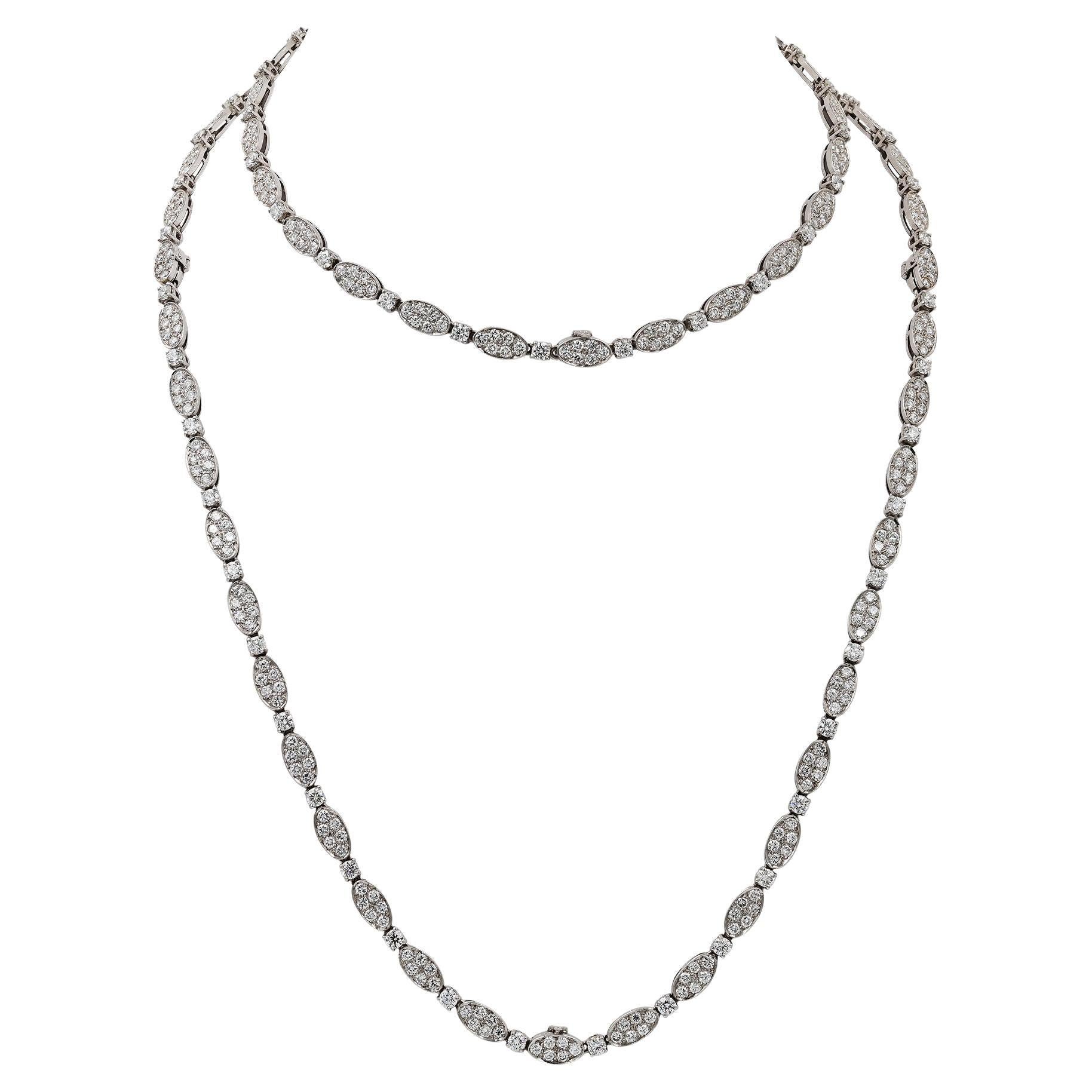 VCA-Diamant-Halskette im Angebot