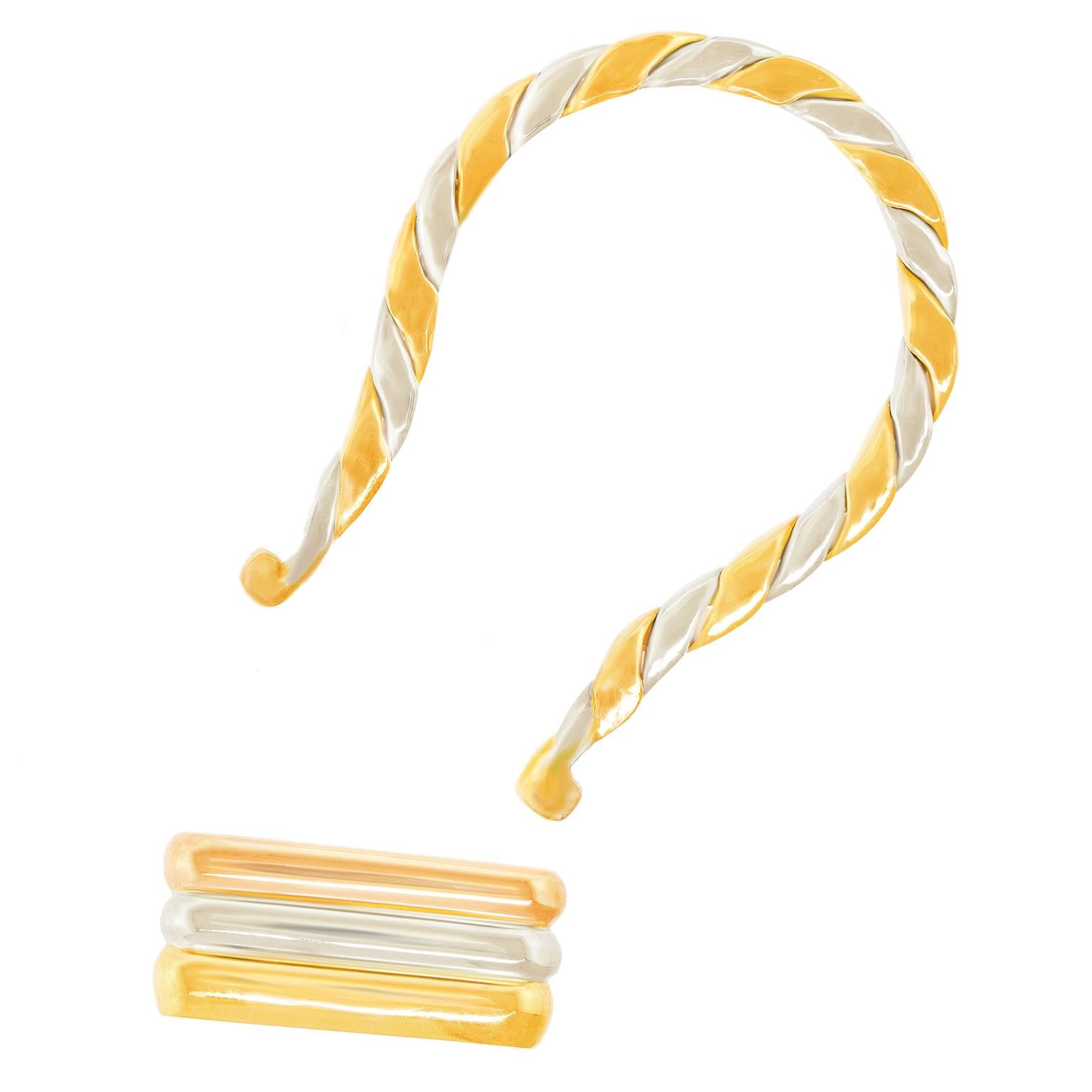 Portachiavi VCA in oro 18k c1970 Francia In condizioni ottime in vendita a Litchfield, CT