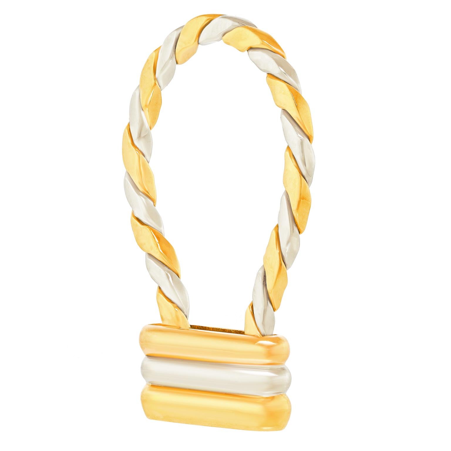 da uomo o donna Portachiavi VCA in oro 18k c1970 Francia in vendita