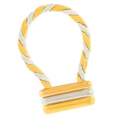 VCA Gold Key Ring 18k c1970s France