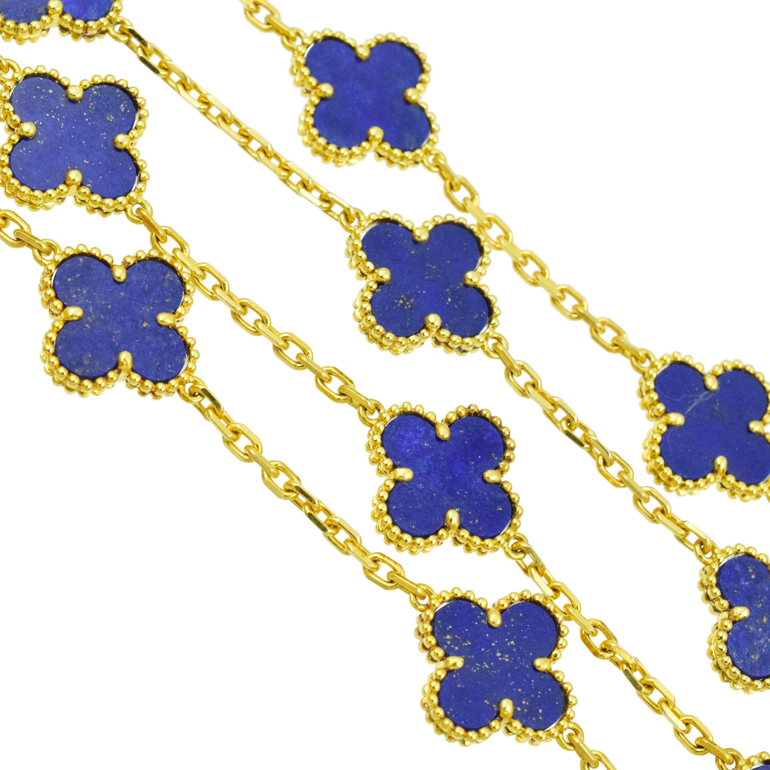lapis lazuli van cleef