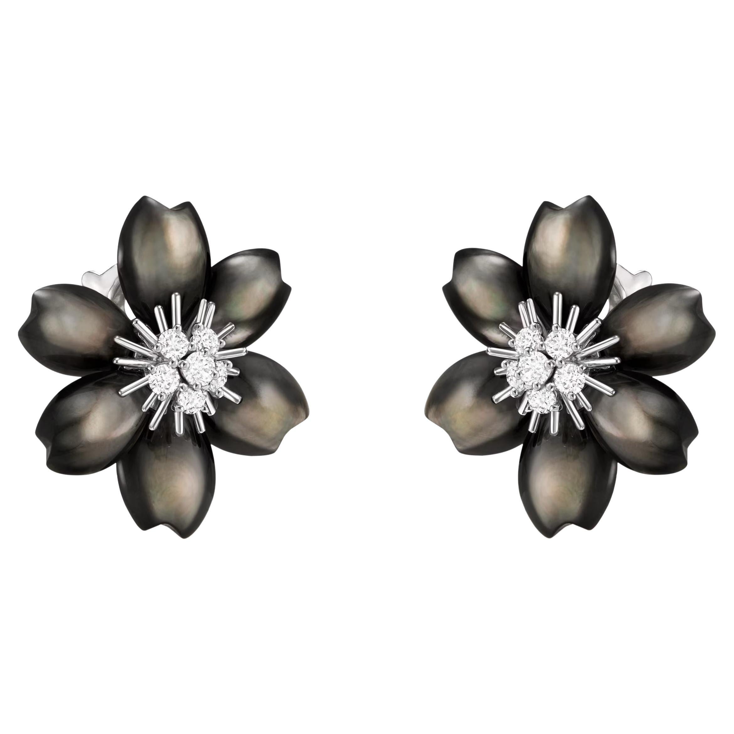 Orecchini VCA Rose de Noel in vendita