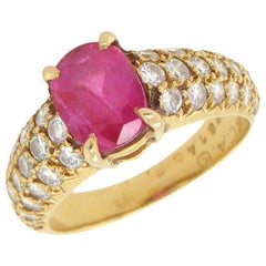 VCA Ruby Diamond Ring