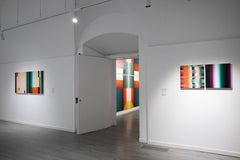 SW6 - Blurry Lines 1 - 21st Century, Oil painting, Geometric Abstraction