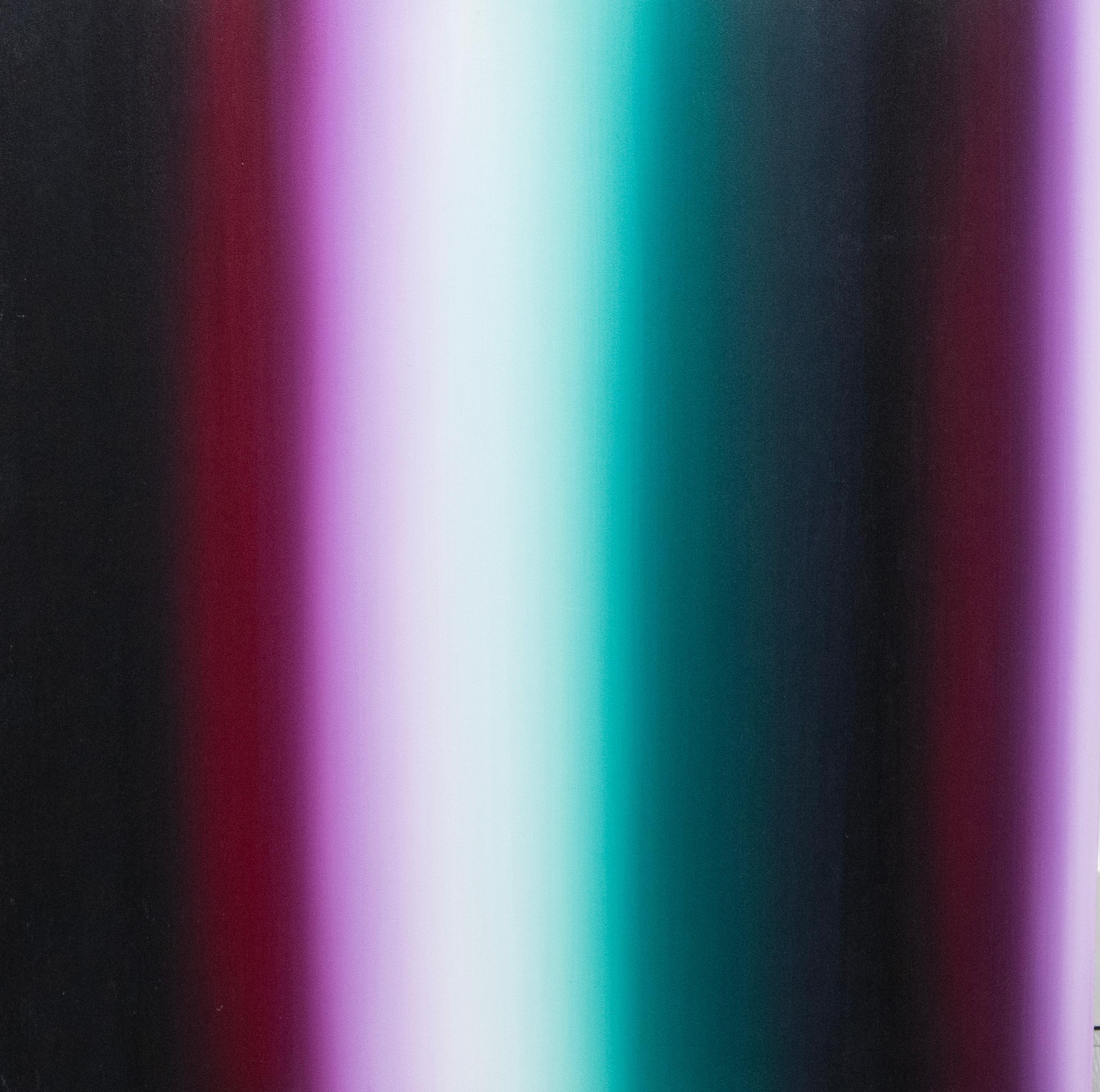 Abstract Painting di Víctor Pérez-Porro - SW6 - Linee sfocate 1 - 21° secolo, Pittura a olio, Astrazione geometrica