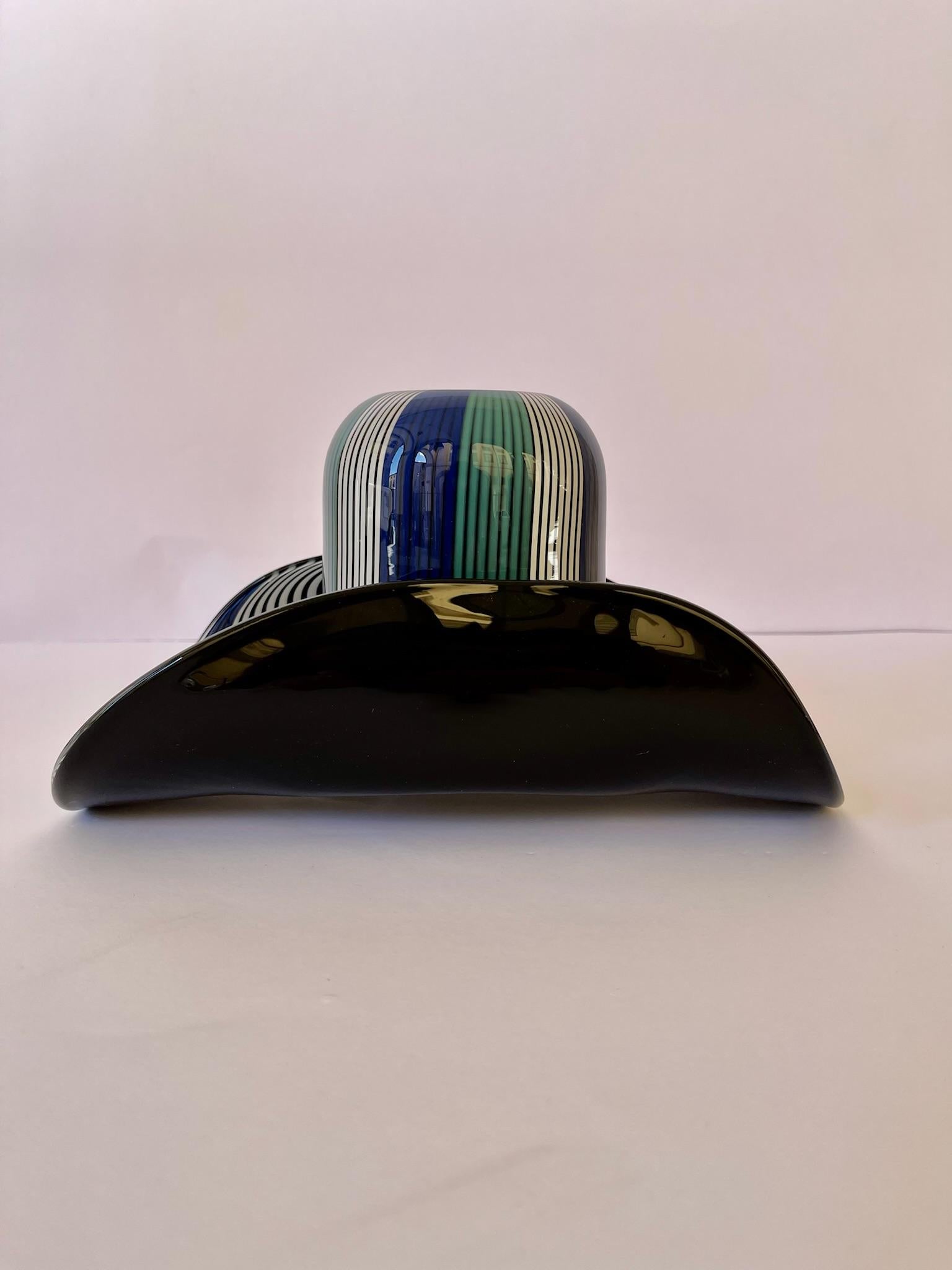 Italian VeArt Glass Hat for Venini