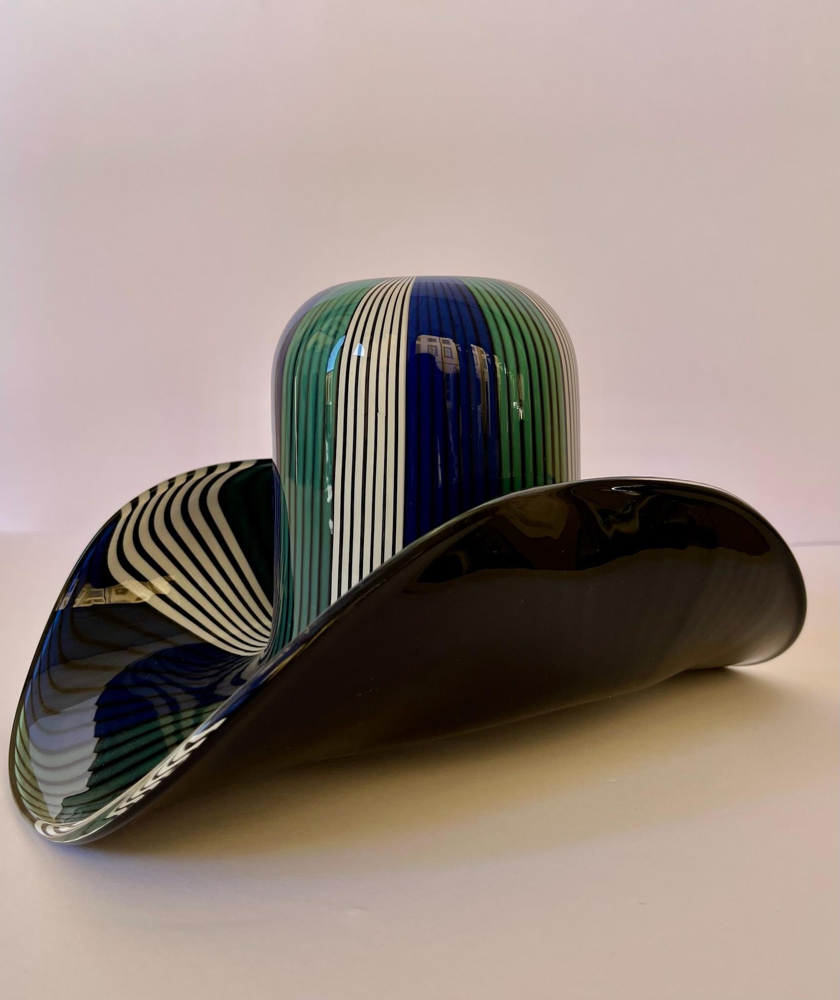 VeArt Glass Hat for Venini 1