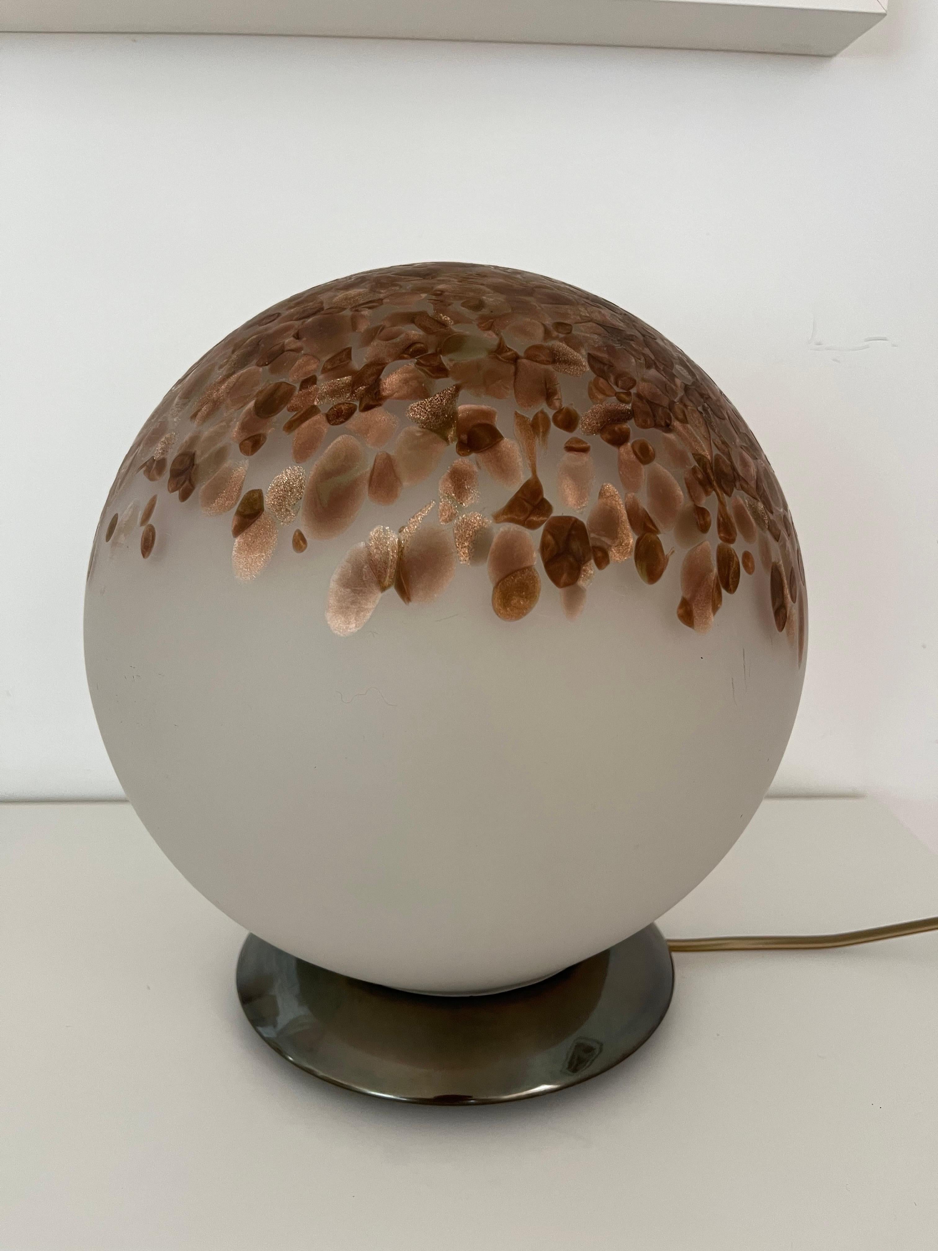 Veart Lampada a sfera di Murano Vintage 1960 -Lighting- For Sale 2