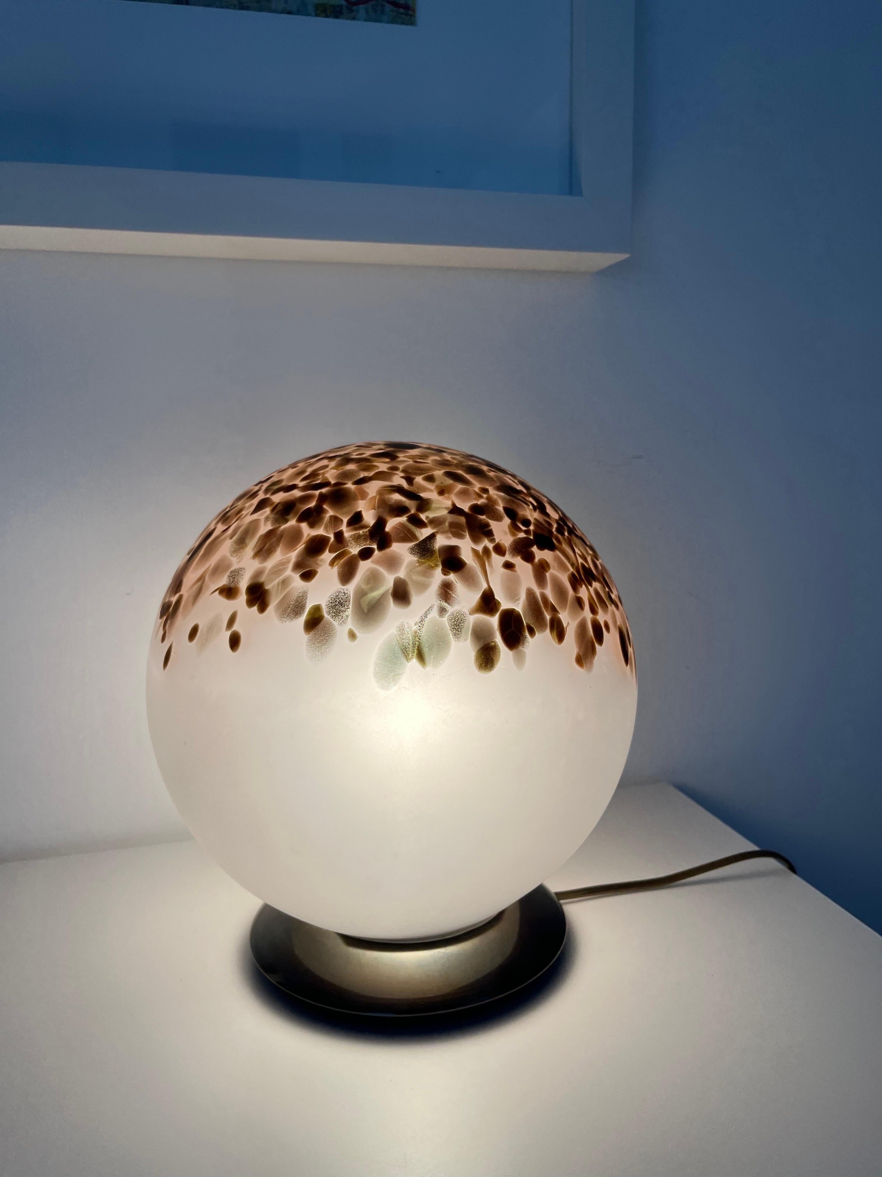 Veart Lampada a sfera di Murano Vintage 1960 -Lighting- For Sale 3