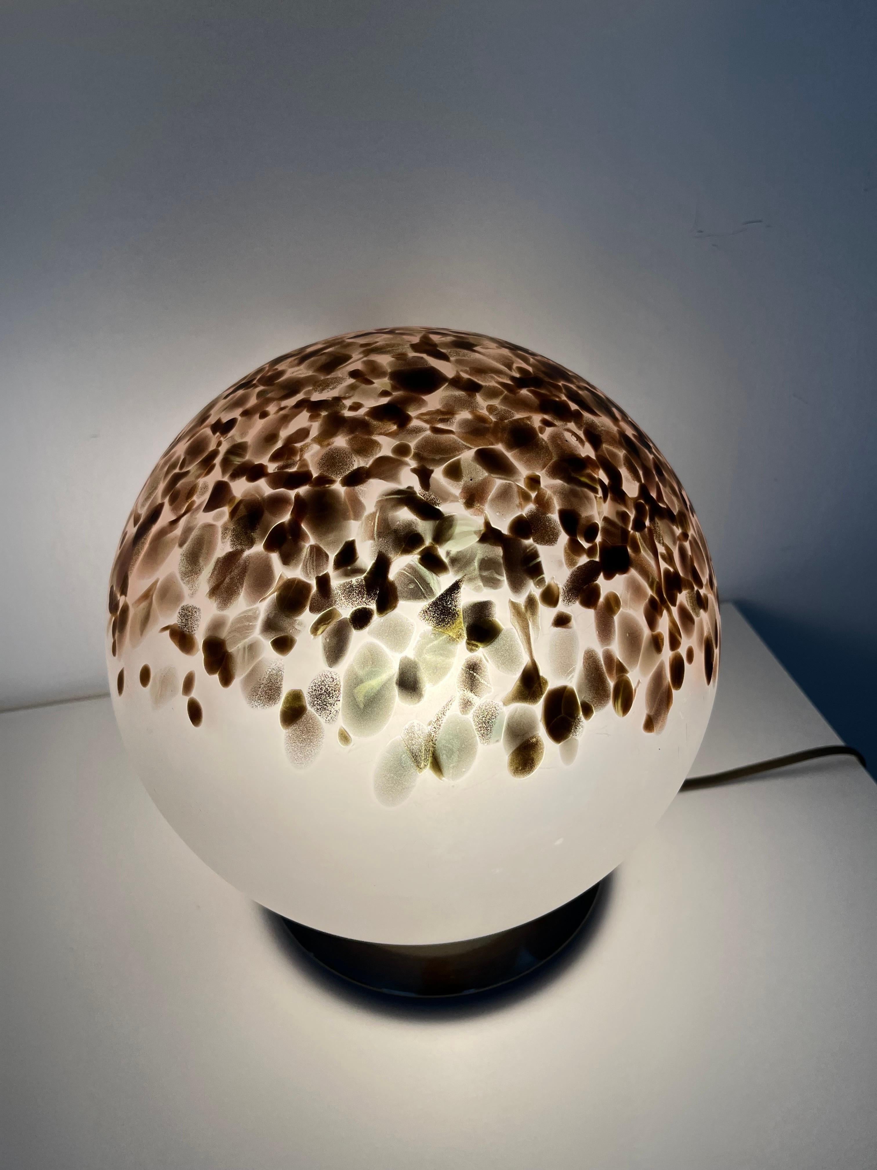 Veart Lampada a sfera di Murano Vintage 1960 -Lighting- For Sale 4