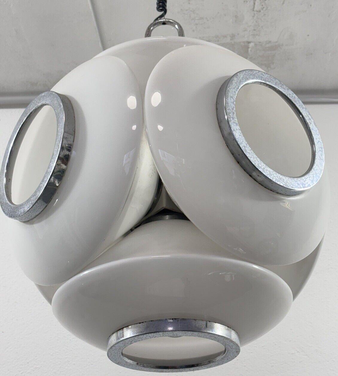 VeArt Space Age Globe Lampadario Design Modernariato anni '70 in vendita 2