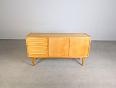 VEB DW Hellerau Sideboard 602 Vintage Franz Ehrlich Senesche