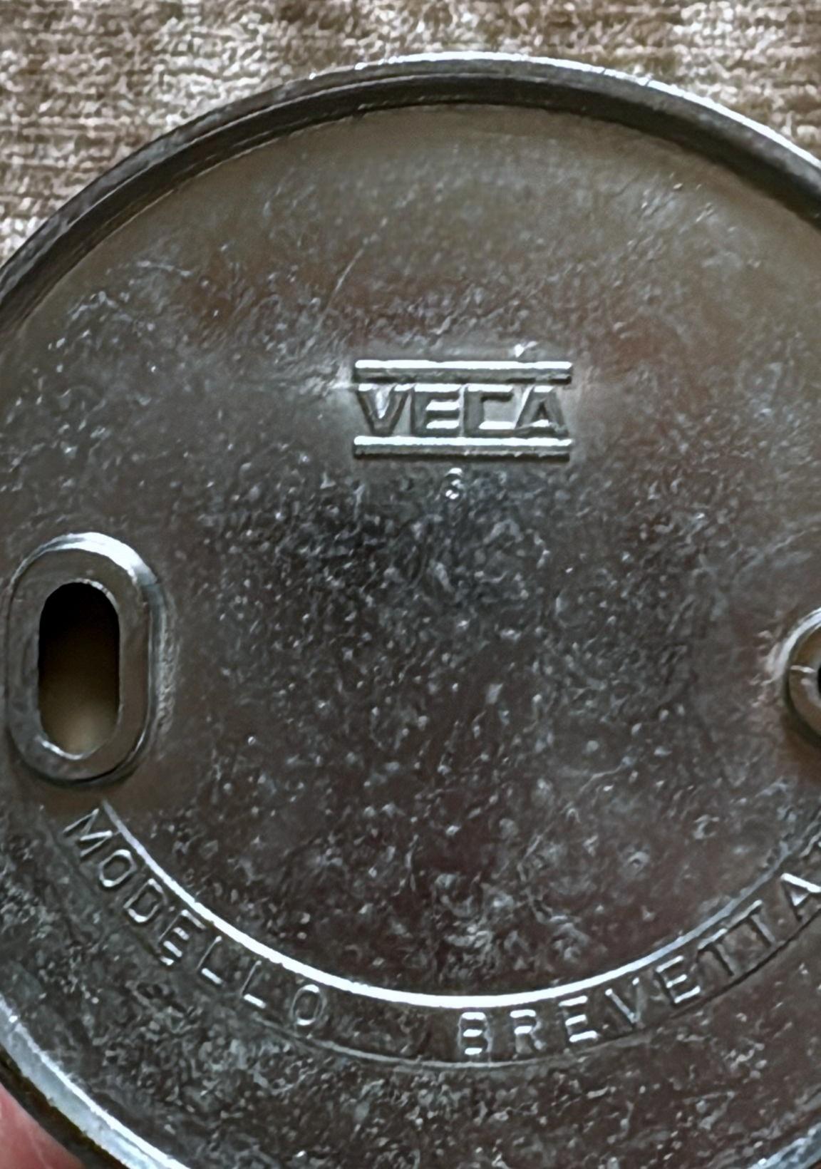 Veca Para Fontana Arte Pareja De Ganchos De Pared Italianos De Acero Y Cristal en venta 12