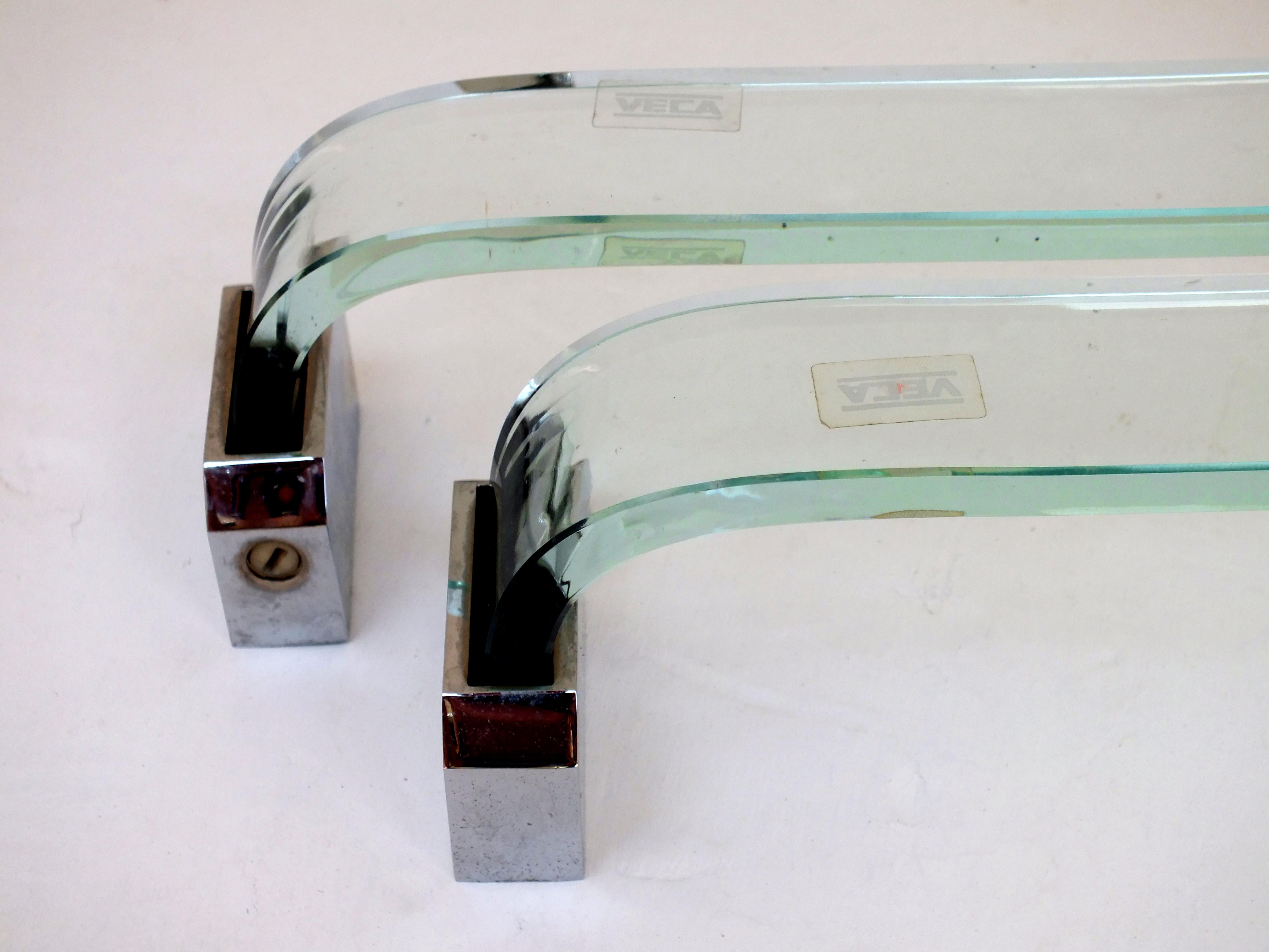 Veca Italy product bathroom set in the years '70 in the manner of Fontana Arte For Sale 8
