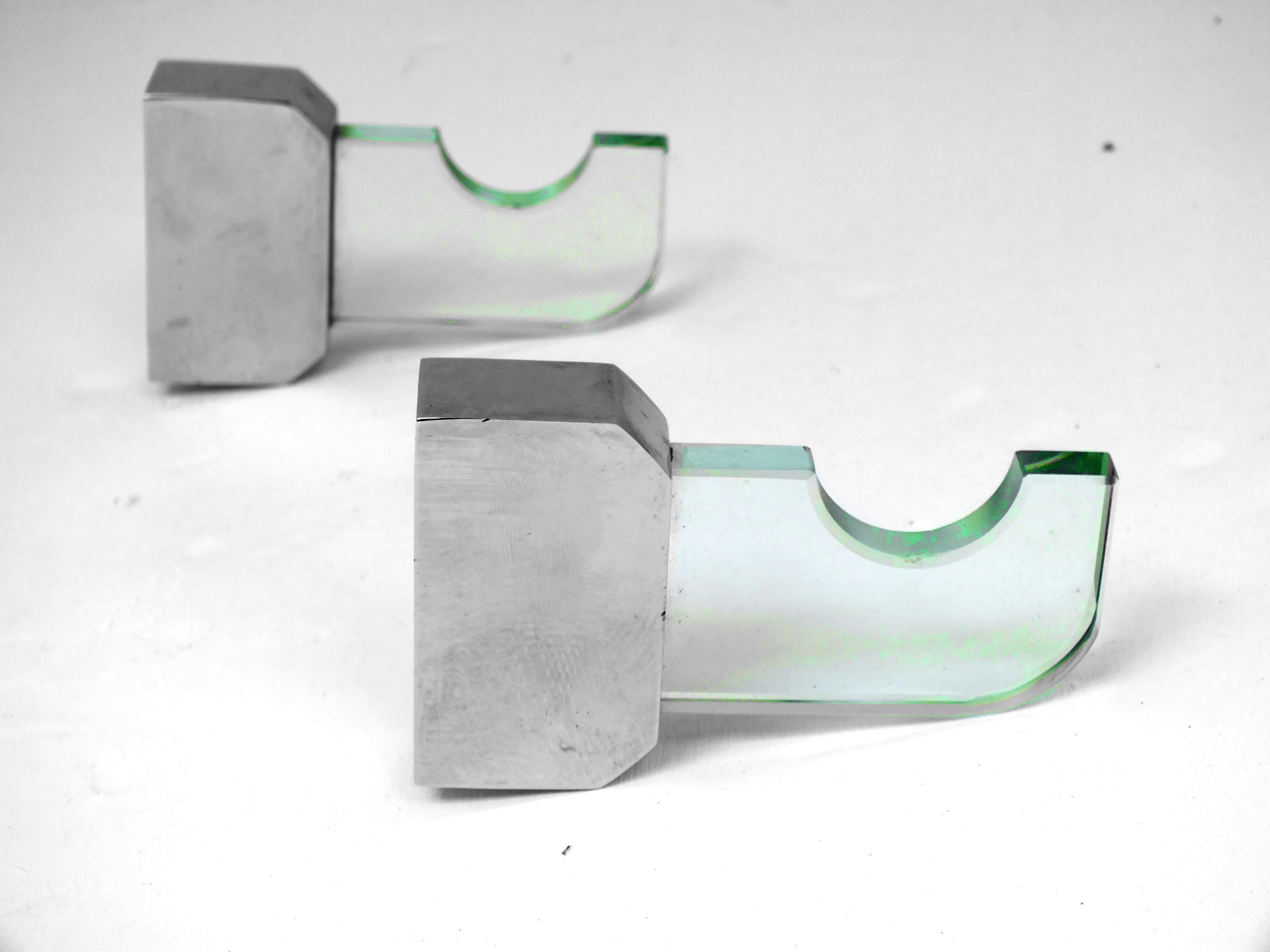 Veca Italy product bathroom set in the years '70 in the manner of Fontana Arte For Sale 4