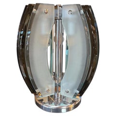 Veca Space Age Table Lamp for Fontana Arte 1970s Italy
