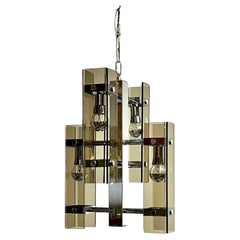VECA Vintage Hanging Lamp 70s - Space Age Elegance and Italian Craftsmanship