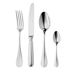 Vecchia Spagna Silver Steel 4-Piece Cutlery Set