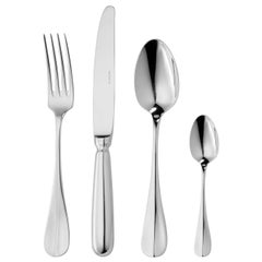 Vecchia Spagna Silver Steel 4-Piece Cutlery Set