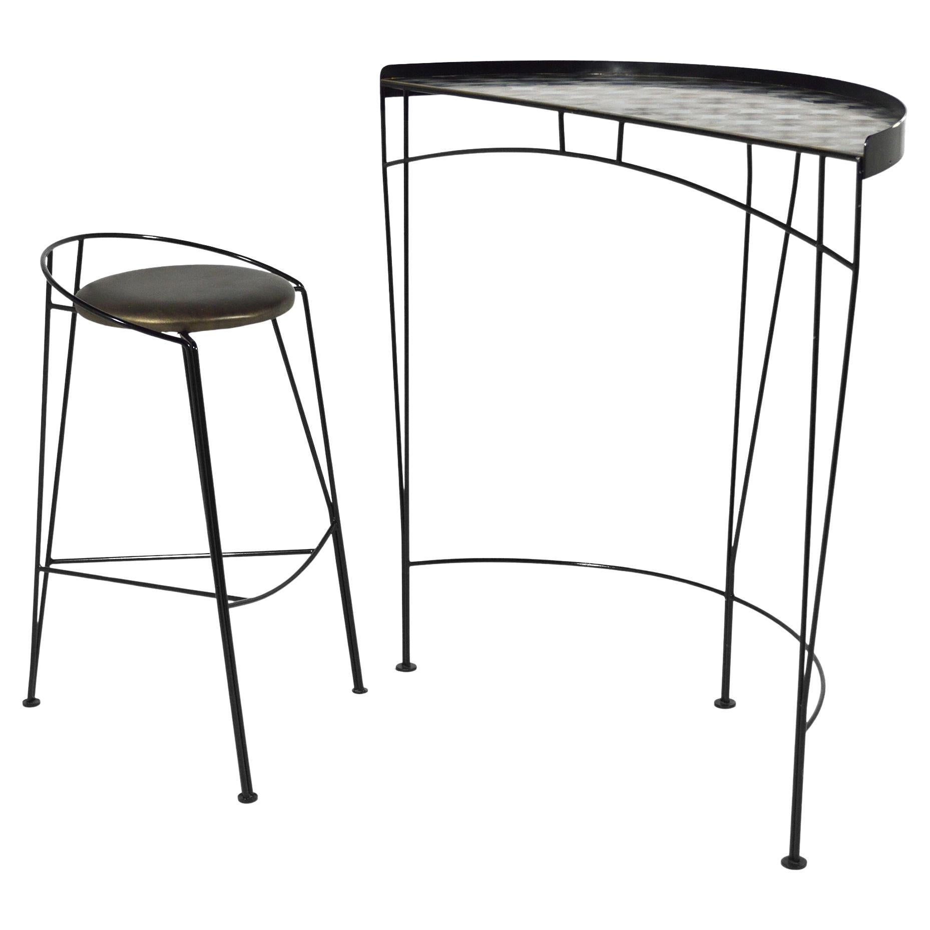 Vecta Beylerian Collection Table & Stool For Sale