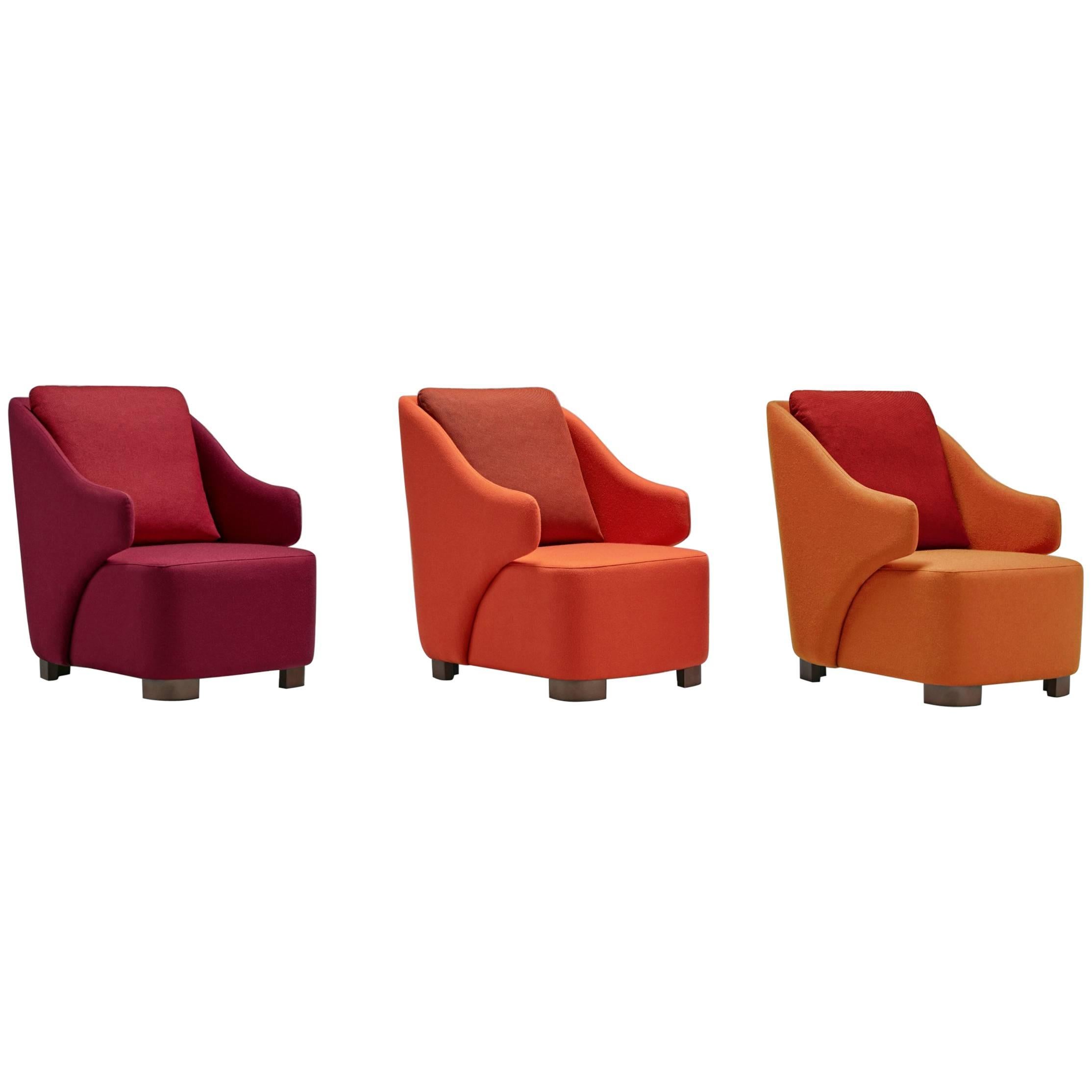 Upholstery Vectis Armchairs by Pepe Albargues For Sale