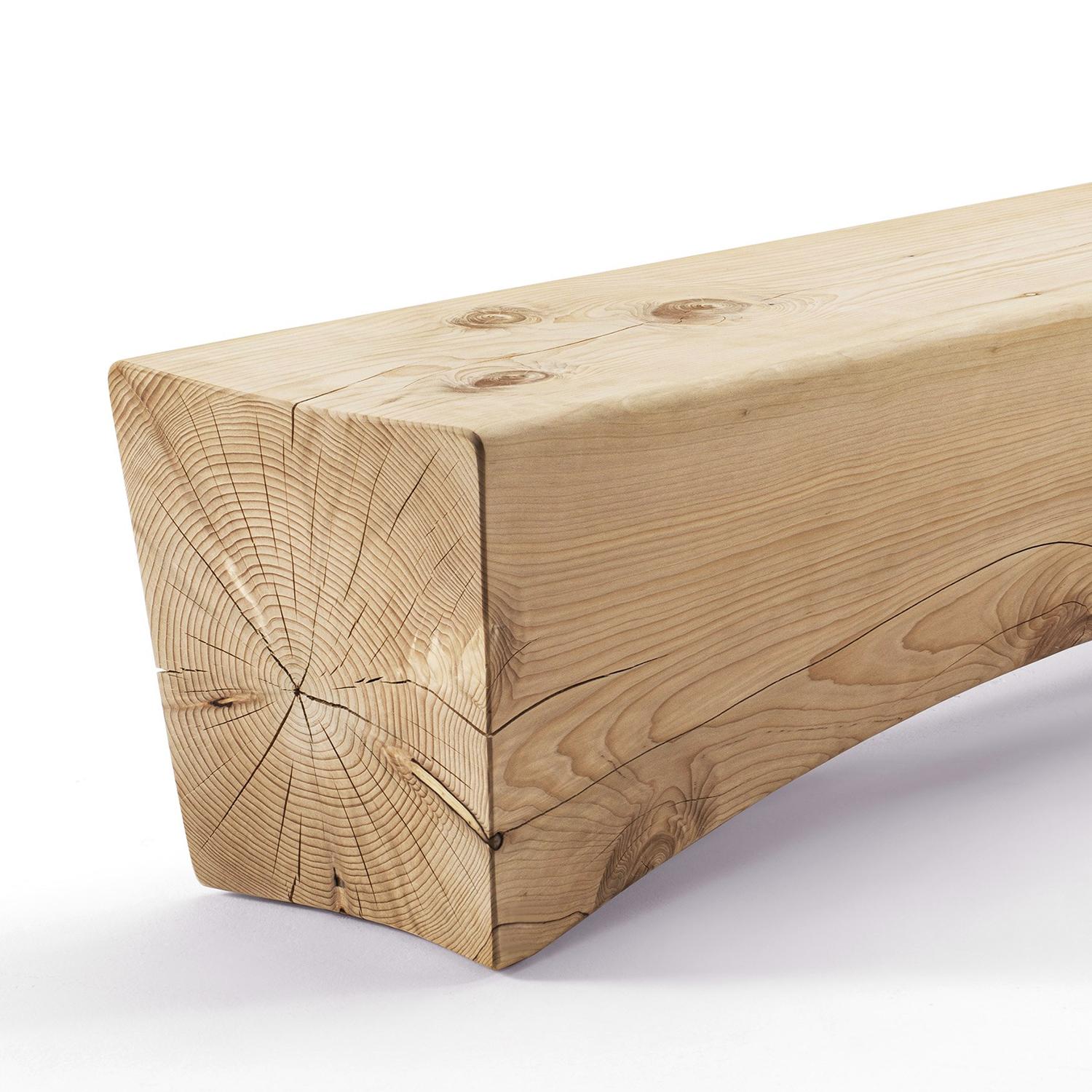 Hand-Crafted Vector Cedar Bench For Sale