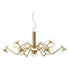 Vector Gold Metal Chandelier