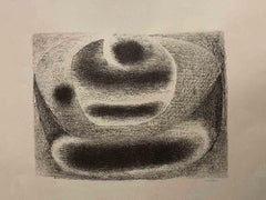 Komposition – Lithographie von Vedan – 1970er-Jahre