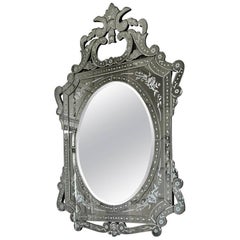 Vedelago, Etched Venetian Mirror