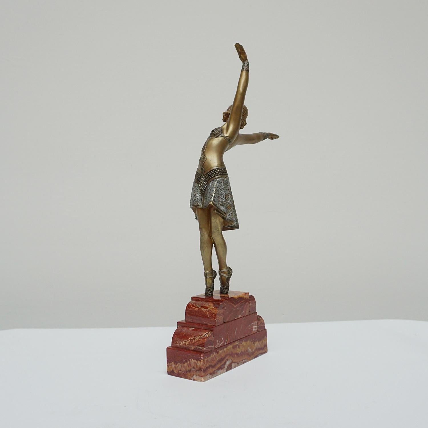 Early 20th Century 'Vedette' Original Sculpture by Demetre Chiparus