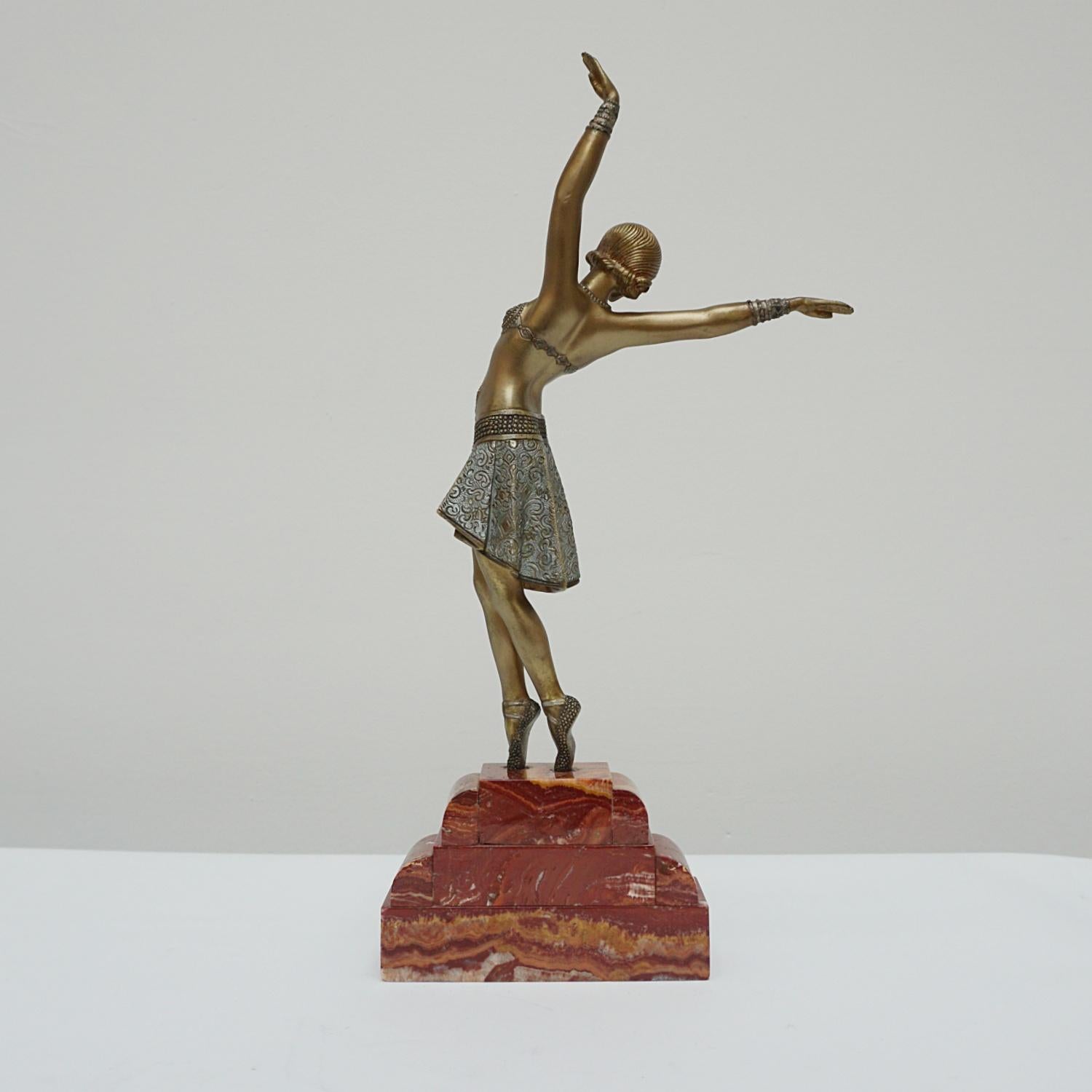 Bronze 'Vedette' Original Sculpture by Demetre Chiparus