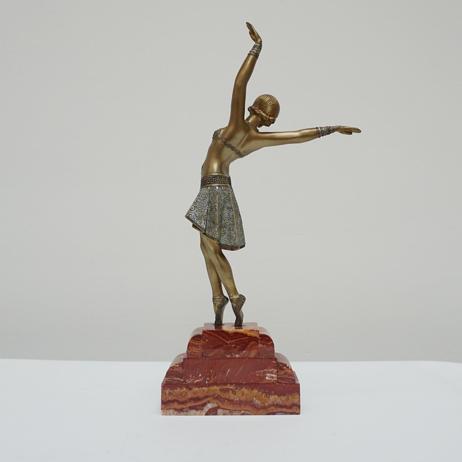 Early 20th Century 'Vedette' Original Sculpture by Demetre Chiparus