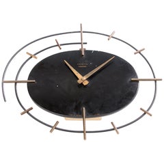 Vedette Wall Clock, France, 1950