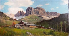 Vedovati - Contemporary Oil, Alpine Chalet