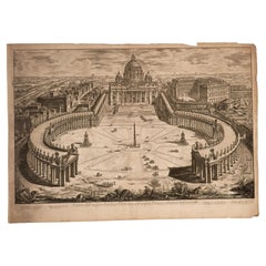 Veduta dell' famous Basilica Vaticana... PIRANESI, circa 1775