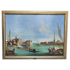 Antique Veduta di Venezia di Giuseppe Ponga