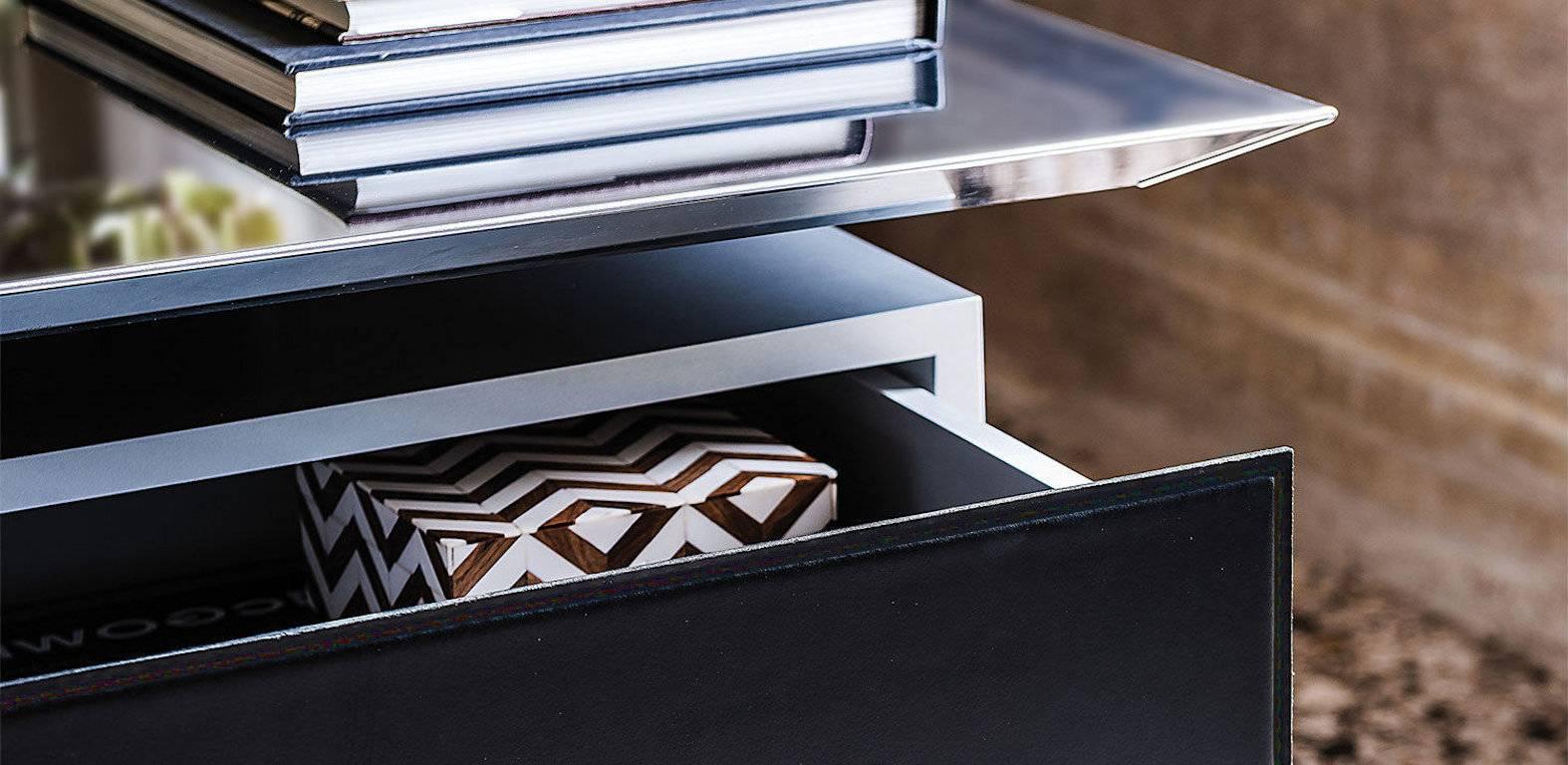 Stainless Steel Vega Desk by Giorgio Cattelan for Cattelan Italia