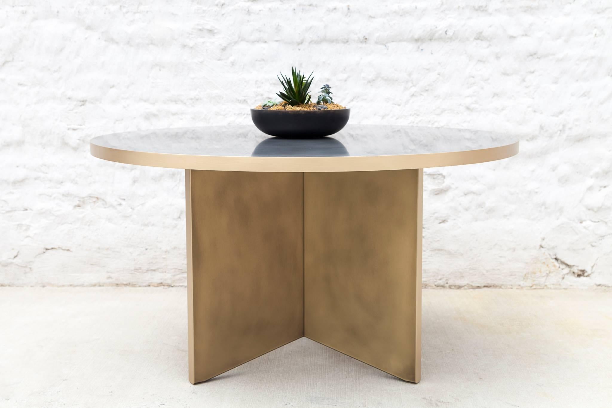 round resin dining table